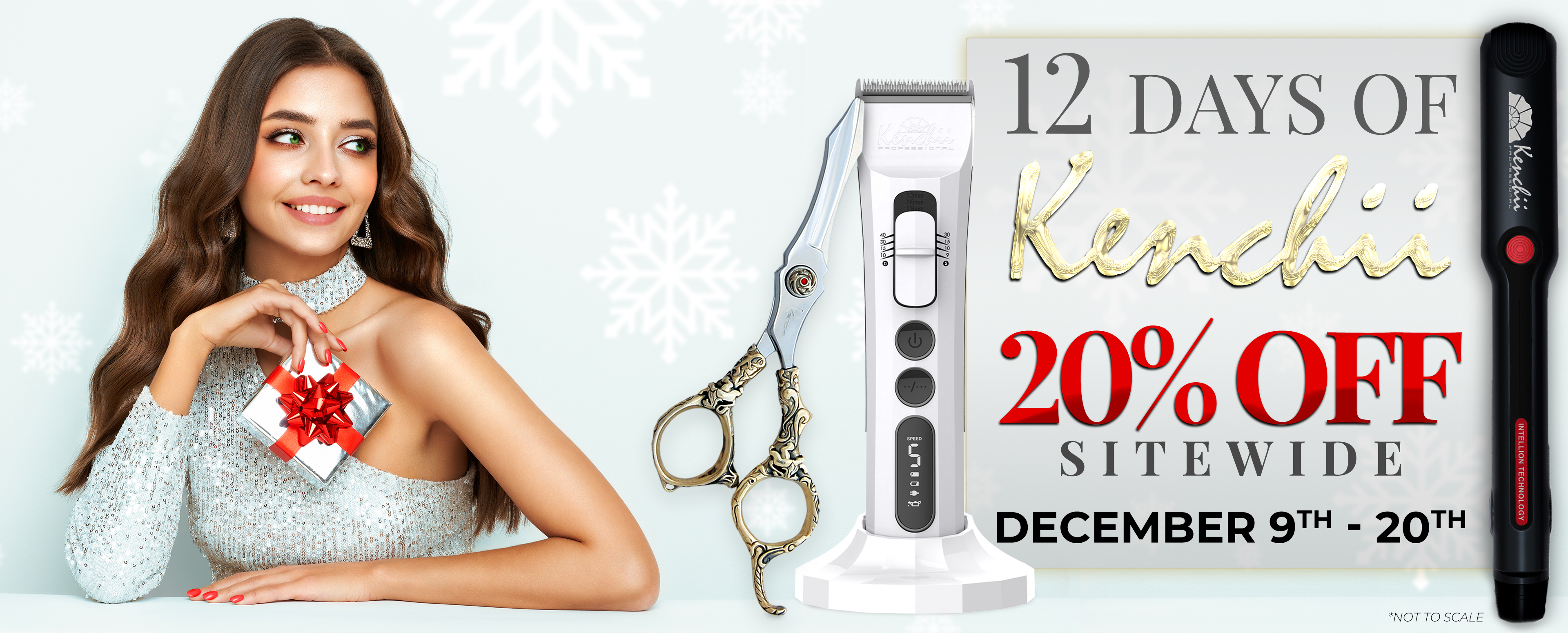 Kenchii Beauty holiday banner